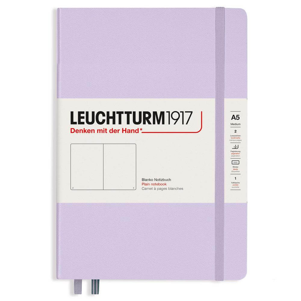Leuchtturm Smooth Colours A5 251 Pages Hardcover Notebook - Assorted